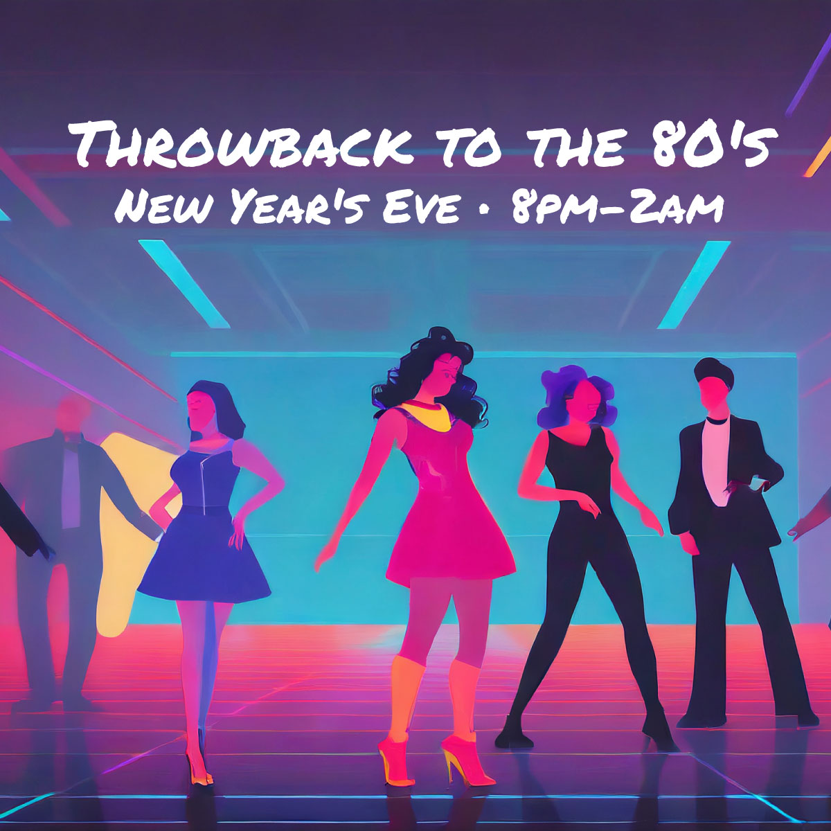 Throwback to the 80 s new year s eve cabby shack